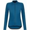 Giro Chrono Langarm Thermo Trikot Damen Blau -Cityräder magasin en ligne giro chrono ls thermal jersey women harbor blue 1