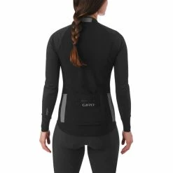 Giro Chrono Pro Windbloc Langarm Trikot Damen Schwarz -Cityräder magasin en ligne giro chrono pro windbloc ls jersey women black 3