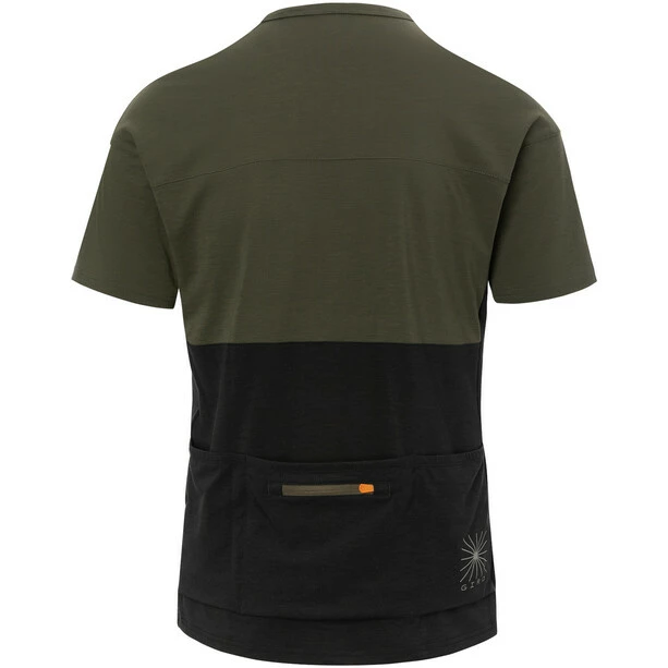 Giro Ride Trikot Herren Oliv/schwarz 4 Giro Ride Trikot Herren Oliv/schwarz – Bild 2