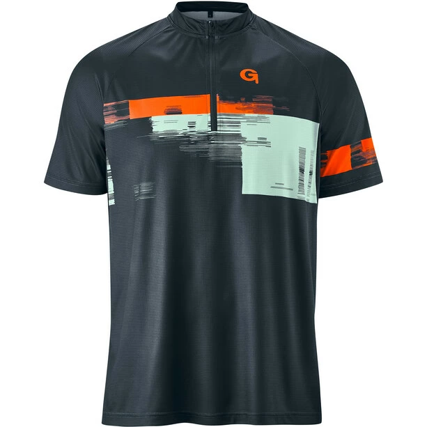 Gonso Avisio Kurzarm Fahrradshirt Mit 1/2 Reißverschluss Herren Grau 3 Gonso Avisio Kurzarm Fahrradshirt Mit 1/2 Reißverschluss Herren Grau