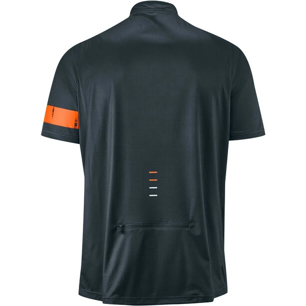 Gonso Avisio Kurzarm Fahrradshirt Mit 1/2 Reißverschluss Herren Grau 4 Gonso Avisio Kurzarm Fahrradshirt Mit 1/2 Reißverschluss Herren Grau – Bild 2