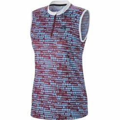 Gonso Casol Half-Zip Fahrradshirt Ohne Ärmel Damen Rot/blau -Cityräder magasin en ligne gonso casol half zip sl bike shirt women prune red allover 3