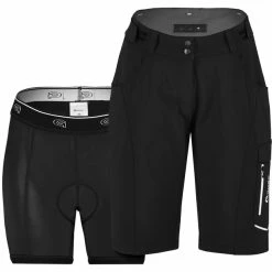 Gonso Garni Shorts Damen Schwarz