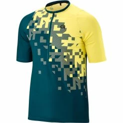 Gonso Garzolet Kurzarm Fahrradshirt Mit 1/2 Reißverschluss Herren Petrol -Cityräder magasin en ligne gonso garzolet half zip ss bike shirt men torrando teal 3