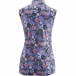 Gonso Ledava Halfzip Trikot Ärmellos Damen Lila -Cityräder magasin en ligne gonso ledava sl halszip jersey women black allover 2