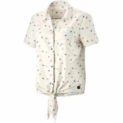 Gonso Molveno Kurzarm Fahrradshirt Damen Weiß -Cityräder magasin en ligne gonso molveno ss bike shirt women londfog allover 3