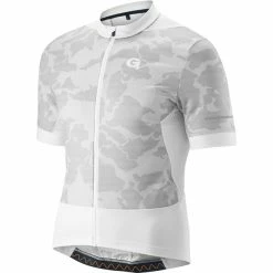 Gonso Padeon Kurzarm Full-Zip Fahrradtrikot Herren Weiß/grau -Cityräder magasin en ligne gonso padeon full zip ss bike jersey men white 3