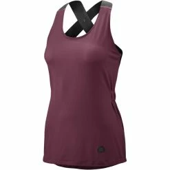 Gonso Stefani Ärmelloses Fahrradtop Damen Lila -Cityräder magasin en ligne gonso stefani sl bike top women prune 3