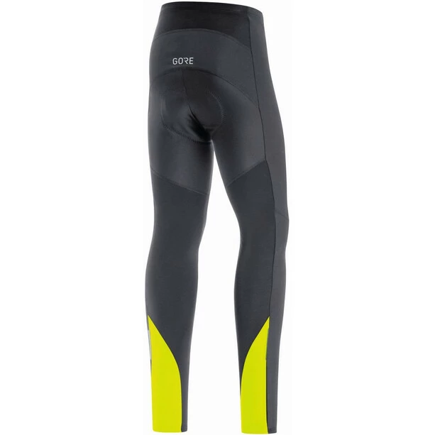 GOREWEAR C3 Partial Gore-Tex Infinium Thermotights Herren Schwarz/gelb 4 GOREWEAR C3 Partial Gore-Tex Infinium Thermotights Herren Schwarz/gelb – Bild 2