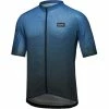 GOREWEAR Grid Fade Trikot Herren Schwarz/blau 1 GOREWEAR Grid Fade Trikot Herren Schwarz/blau -Cityräder magasin en ligne gore wear grid fade jersey men black sphere blue 1
