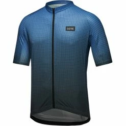 GOREWEAR Grid Fade Trikot Herren Schwarz/blau