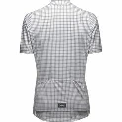GOREWEAR Grid Fade Trikot Damen Grau/weiß -Cityräder magasin en ligne gore wear grid fade jersey women lab gray white 3