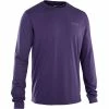 ION DriRelease S_Logo Langarm Tee Herren Lila -Cityräder magasin en ligne ion drirelease s logo ls tee men dark purple 1