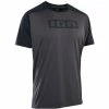 ION Logo Kurzarm Bike Tee Herren Grau/schwarz -Cityräder magasin en ligne ion logo ss bike tee men grey 1