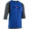 ION Scrub AMP 3/4-Arm Trikot Herren Grau/blau 1 ION Scrub AMP 3/4-Arm Trikot Herren Grau/blau -Cityräder magasin en ligne ion scrub amp 3 4 sleeved jersey men grey blue 1
