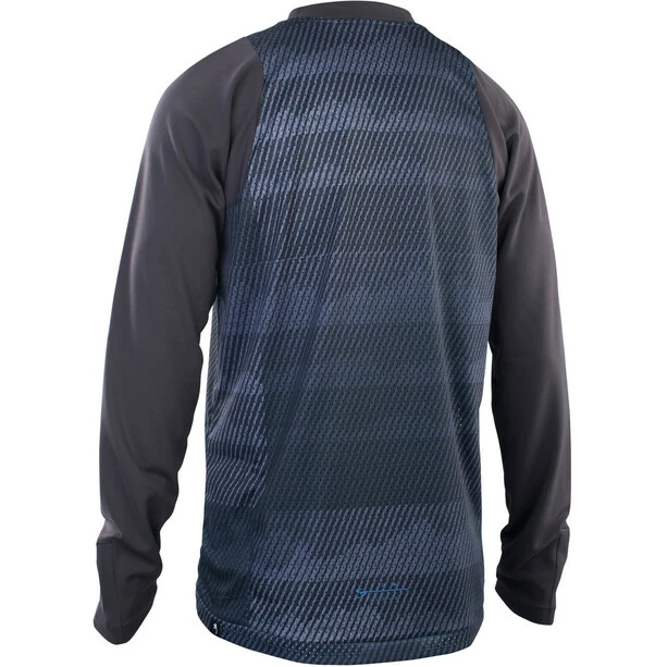 ION Scrub Langarm Trikot Herren Schwarz/blau 4 ION Scrub Langarm Trikot Herren Schwarz/blau – Bild 2
