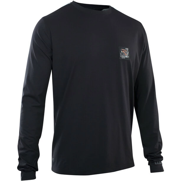 ION Seek AMP Langarm Trikot Herren Schwarz 3 ION Seek AMP Langarm Trikot Herren Schwarz