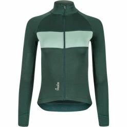 Isadore Signature Thermal Adventure Langarm Trikot Damen Petrol