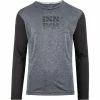 IXS Trigger X Langarm Trikot Herren Grau/schwarz