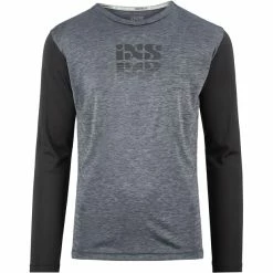 IXS Trigger X Langarm Trikot Herren Grau/schwarz