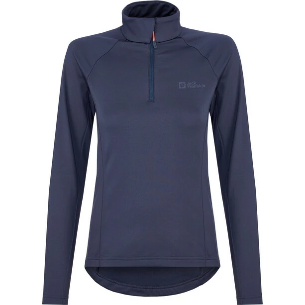 Jack Wolfskin Morobbia Half-Zip Jacke Damen Lila 3 Jack Wolfskin Morobbia Half-Zip Jacke Damen Lila