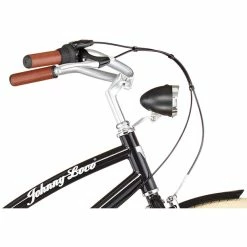 Johnny Loco Vienna Deluxe Urban Cruiser Schwarz -Cityräder magasin en ligne johnny loco vienna deluxe urban cruiser piano black 4