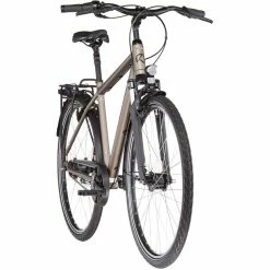 Kalkhoff Image HS Diamant Mit Rücktrittsbremse Grau -Cityräder magasin en ligne kalkhoff image hs diamond with coaster brake crystal grey matt 3