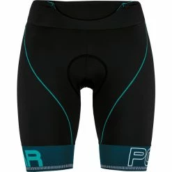 Karpos Verve Evo Shorts Damen Schwarz/türkis