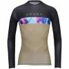 KENNY Charger Langarm Trikot Damen Schwarz/beige