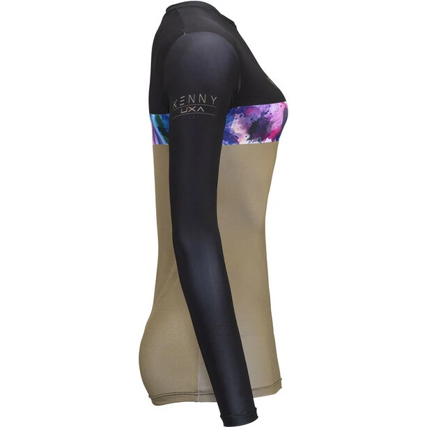 KENNY Charger Langarm Trikot Damen Schwarz/beige 5 KENNY Charger Langarm Trikot Damen Schwarz/beige – Bild 3