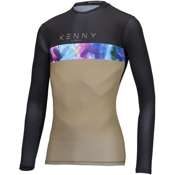 KENNY Charger Langarm Trikot Damen Schwarz/beige 7 KENNY Charger Langarm Trikot Damen Schwarz/beige – Bild 5