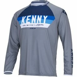 KENNY Elite Langarm Trikot Kinder Grau
