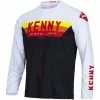 KENNY Elite Langarm Trikot Herren Schwarz/weiß -Cityräder magasin en ligne kenny elite long sleeved jersey men black white 1