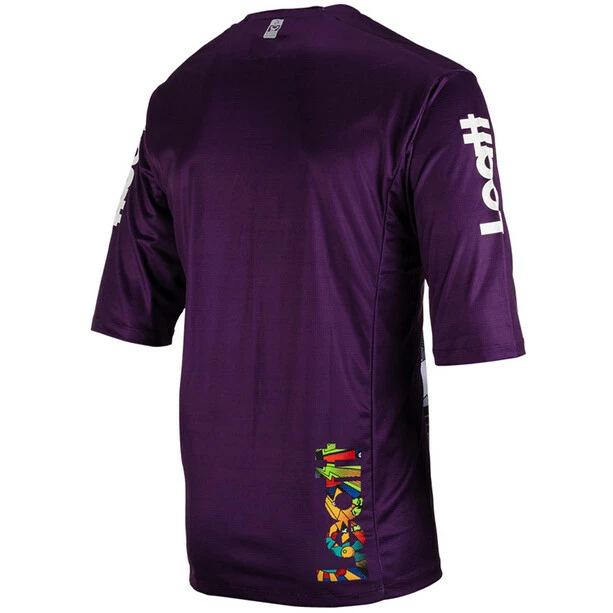 Leatt MTB Enduro 3.0 3/4 Trikot Herren Lila/bunt 4 Leatt MTB Enduro 3.0 3/4 Trikot Herren Lila/bunt – Bild 2