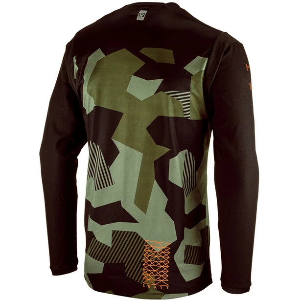 Leatt MTB Gravity 4.0 Langarmtrikot Jugend Braun/oliv 4 Leatt MTB Gravity 4.0 Langarmtrikot Jugend Braun/oliv – Bild 2