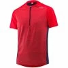 Löffler Löffler Hills Half-Zip Fahrradshirt Herren Rot -Cityräder magasin en ligne loeffler hills half zip mtb shirt men red 1