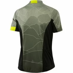 Löffler Löffler Hills Mid Kurzarm Full-Zip Fahrradtrikot Herren Oliv -Cityräder magasin en ligne loeffler hills mid ss full zip bike jersey men olive 2