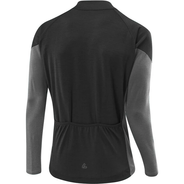 Löffler Löffler Langarm Fahrradtrikot Aus Wolle Herren Schwarz 4 Löffler Löffler Langarm Fahrradtrikot Aus Wolle Herren Schwarz – Bild 2