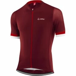 Löffler Löffler Pure Full-Zip Fahrradtrikot Herren Rot