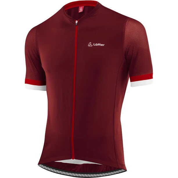 Löffler Löffler Pure Full-Zip Fahrradtrikot Herren Rot 3 Löffler Löffler Pure Full-Zip Fahrradtrikot Herren Rot