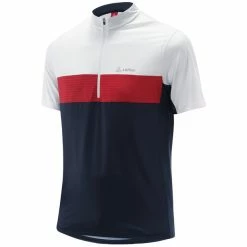 Löffler Löffler Scala Half-Zip Fahrradshirt Herren Blau