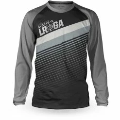 Loose Riders C/S Cult Of Shred Langarm Trikot Herren Schwarz/grau