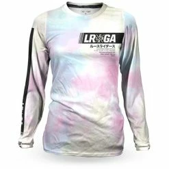 Loose Riders C/S Langarm Trikot Damen Weiß/bunt