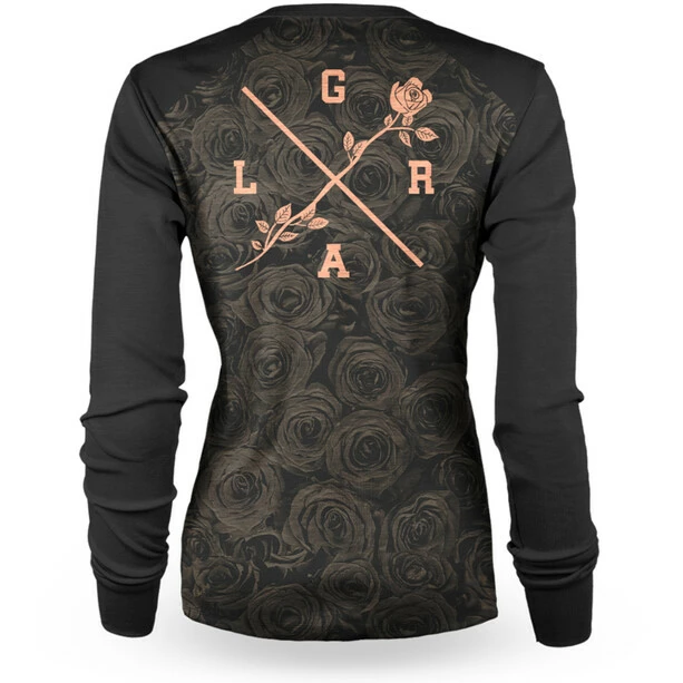 Loose Riders C/S Langarm Trikot Damen Schwarz/grau 4 Loose Riders C/S Langarm Trikot Damen Schwarz/grau – Bild 2