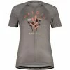 Maloja GanesM. Kurzarm-Trikot Damen Grau -Cityräder magasin en ligne maloja ganesm shortsleeve jersey women shade 1