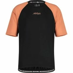 Maloja JupiterbartM. Kurzarm-Trikot Herren Schwarz/blau
