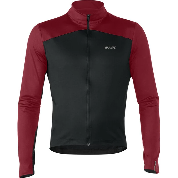 Mavic Cosmic Thermo Trikot Herren Rot/schwarz 3 Mavic Cosmic Thermo Trikot Herren Rot/schwarz