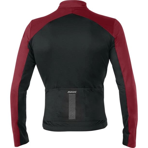 Mavic Cosmic Thermo Trikot Herren Rot/schwarz 4 Mavic Cosmic Thermo Trikot Herren Rot/schwarz – Bild 2