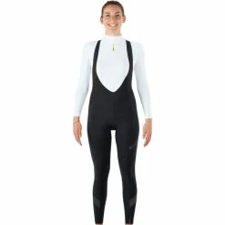 Mavic Essential Thermo Trägerhose Damen Schwarz -Cityräder magasin en ligne mavic essential thermo bib tights women black 3