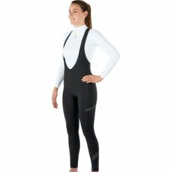Mavic Essential Thermo Trägerhose Damen Schwarz -Cityräder magasin en ligne mavic essential thermo bib tights women black 5